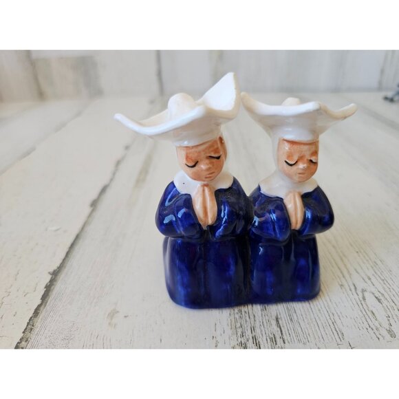 Dave grossman nun praying religious 1971 figurine porcelain design statue - Picture 1 of 8